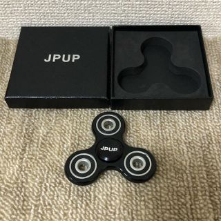 ハンドスピナー　JPUP  ブラック　金属製　最高5分越え(その他)