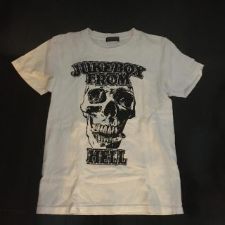 ヒステリックグラマー(HYSTERIC GLAMOUR)のhysteric glamour ドクロ　スカル　白② Tシャツ　(Tシャツ(半袖/袖なし))