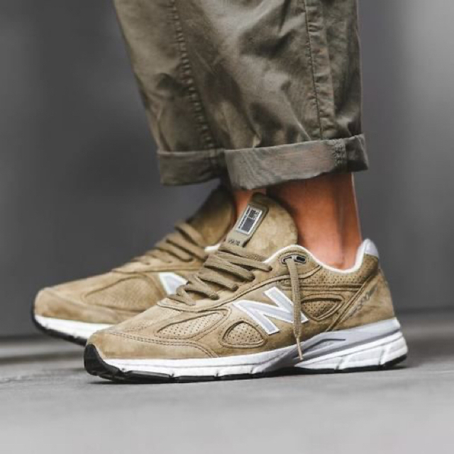 New Balance(ニューバランス)の【新品・未使用】ニューバランス　M990CG4  25.5cm コバルトグリーン メンズの靴/シューズ(スニーカー)の商品写真