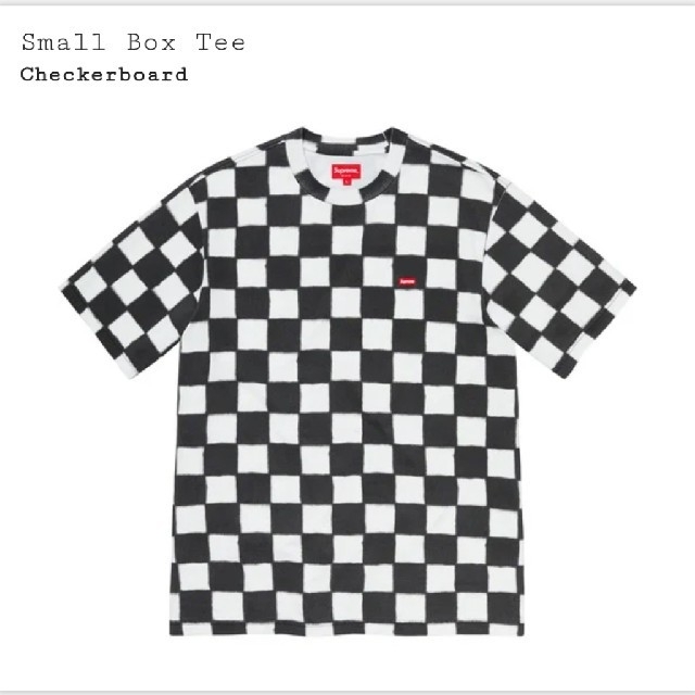 Lサイズ Supreme small box tee Chekerboard