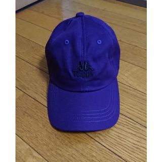 カッパ(Kappa)のkappa カッパ キャップ 帽子 紫 フリーサイズ(キャップ)