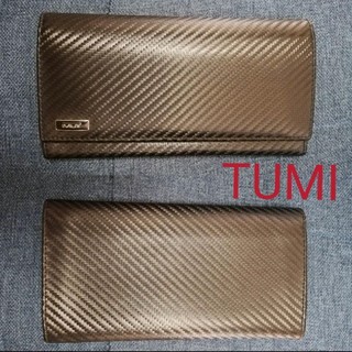 トゥミ(TUMI)の半値◆美品TUMIトゥミ　メンズ長財布(長財布)