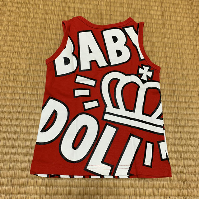 BABYDOLL(ベビードール)のBABYDOLL ベビードール タンクトップ キッズ/ベビー/マタニティのキッズ服男の子用(90cm~)(Tシャツ/カットソー)の商品写真