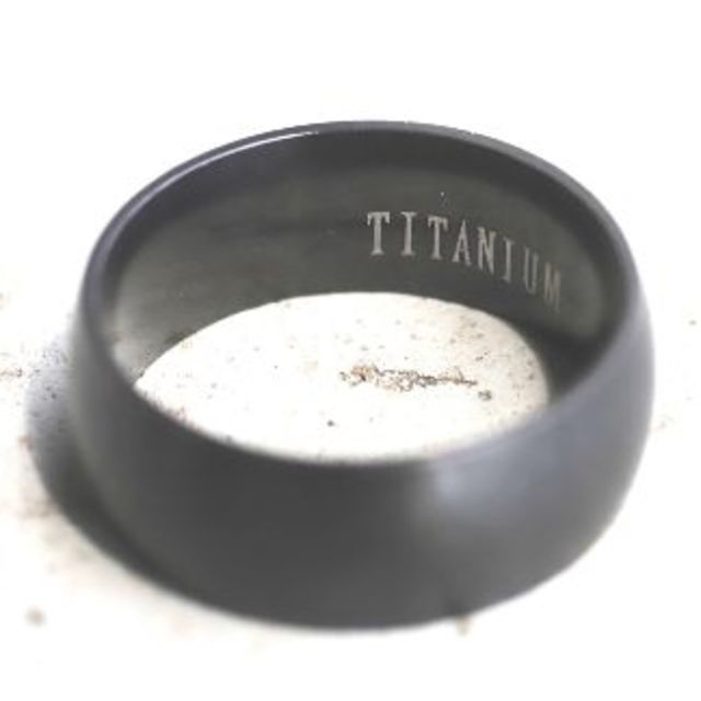 チタン　リング　メンズ　レディース　指輪 メンズのアクセサリー(リング(指輪))の商品写真