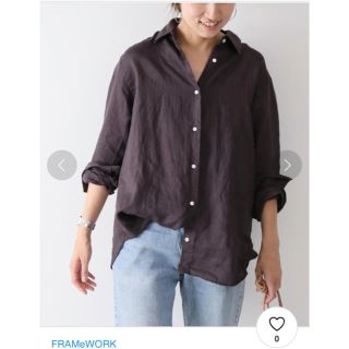 フレームワーク(FRAMeWORK)のFRENCH LINEN 2WAY シャツ(シャツ/ブラウス(長袖/七分))