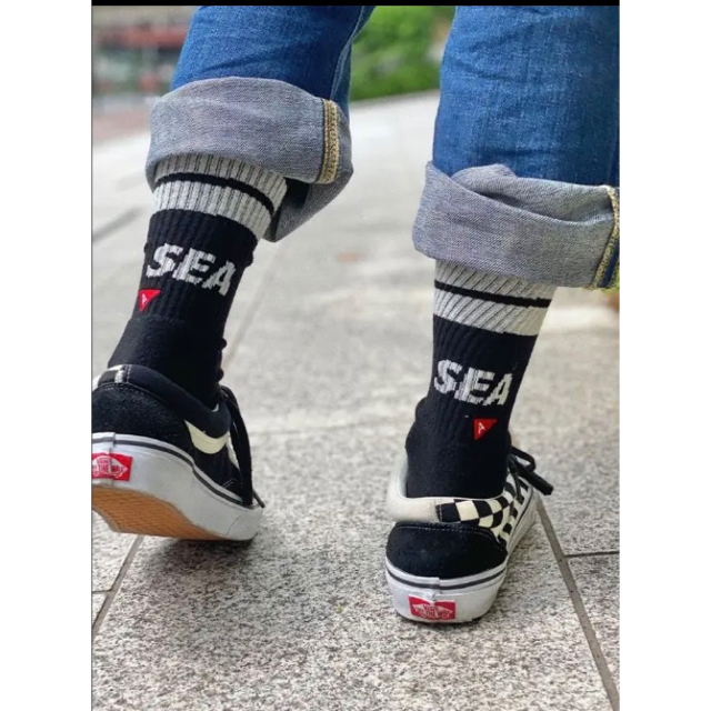 SEA(シー)のwind and sea  sox ウィンダンシー  wds メンズのレッグウェア(ソックス)の商品写真