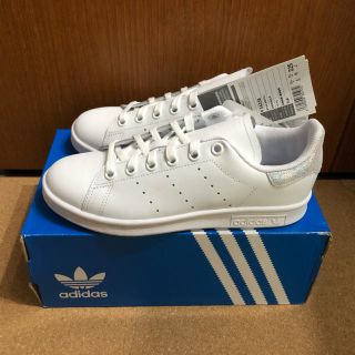 アディダス(adidas)の新品 22.5cm アディダス スタンスミス ホワイト シルバー ラメ(スニーカー)