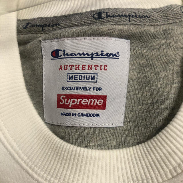 Supreme(シュプリーム)のSupreme champion クルーネック M メンズのトップス(スウェット)の商品写真