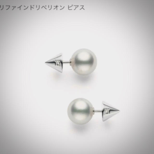 TASAKI 】リファインドリベリオン ピアス WG ダイヤ 美品 証明書付 TASAKI 】リファインドリベリオン ピアス WG ダイヤ 美品 証明書付
