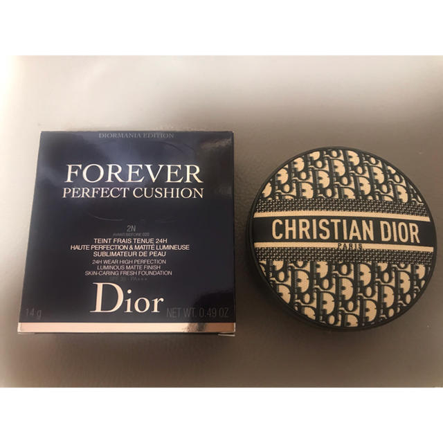 Dior(ディオール)のディオールスキンフォーエヴァークッション 限定品2N(SPF35/PA+++) コスメ/美容のベースメイク/化粧品(ファンデーション)の商品写真