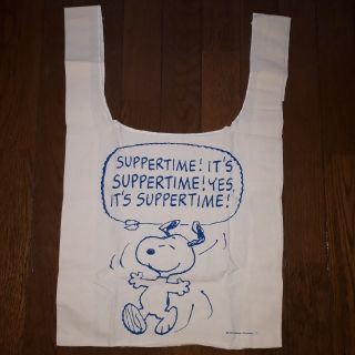 スヌーピー(SNOOPY)のレタスクラブ付録【スヌーピー マーケットバッグ】(エコバッグ)