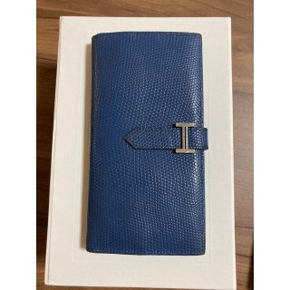 エルメス(Hermes)のHERMES ベアンスフレ　リザード(長財布)