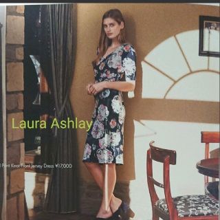 ローラアシュレイ(LAURA ASHLEY)のコメプリマさまご専用です🌹ローラアシュレイ🌹 ワンピース UK8(ひざ丈ワンピース)