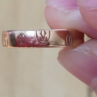 カルティエ(Cartier)の正規品カルティエバースデーリング(リング(指輪))