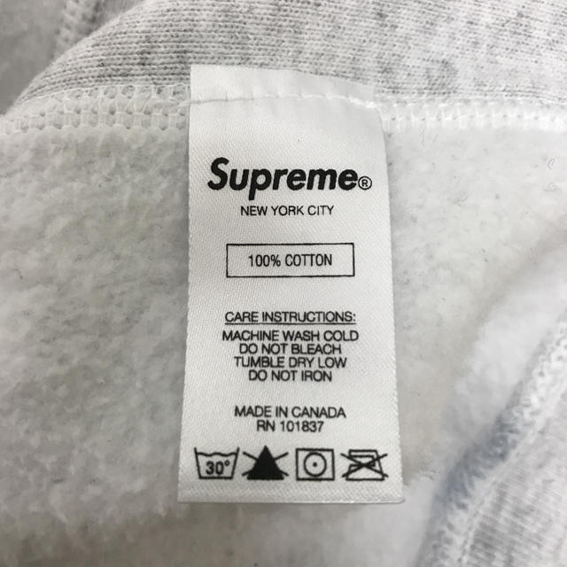 Supreme  BoxLogo Crewneck 18FW  Ash Grey