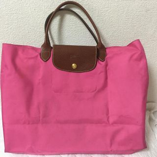 ロンシャン(LONGCHAMP)のLongchamp ロンシャン　ポータブルバック　折り畳み　コンパクト　軽量(トートバッグ)