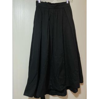 ダブルクローゼット(w closet)のwcloset 黒ロングスカート(ロングスカート)