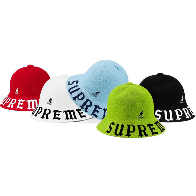 帽子Supreme®/Kangol® Hat BLACK Mサイズ