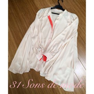 トランテアンソンドゥモード(31 Sons de mode)の■未使用♡トランテアン♡とろみブラウス♡(シャツ/ブラウス(長袖/七分))