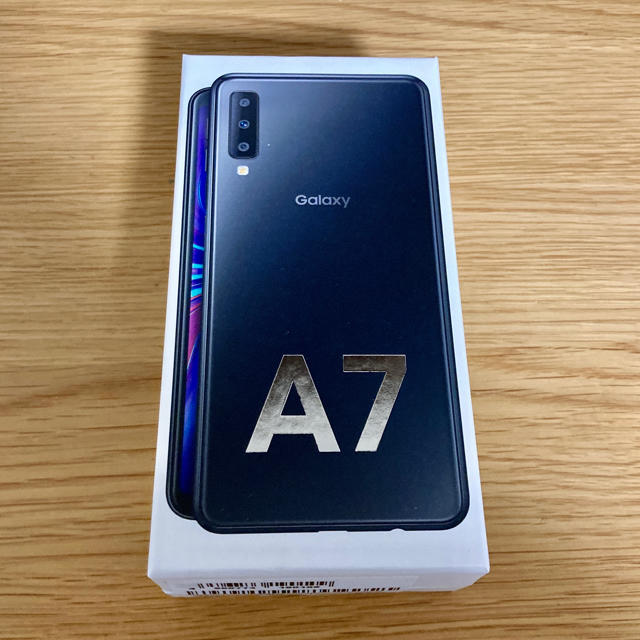 【ほぼ新品】Galaxy A7 ブラック 64G SIMフリー
