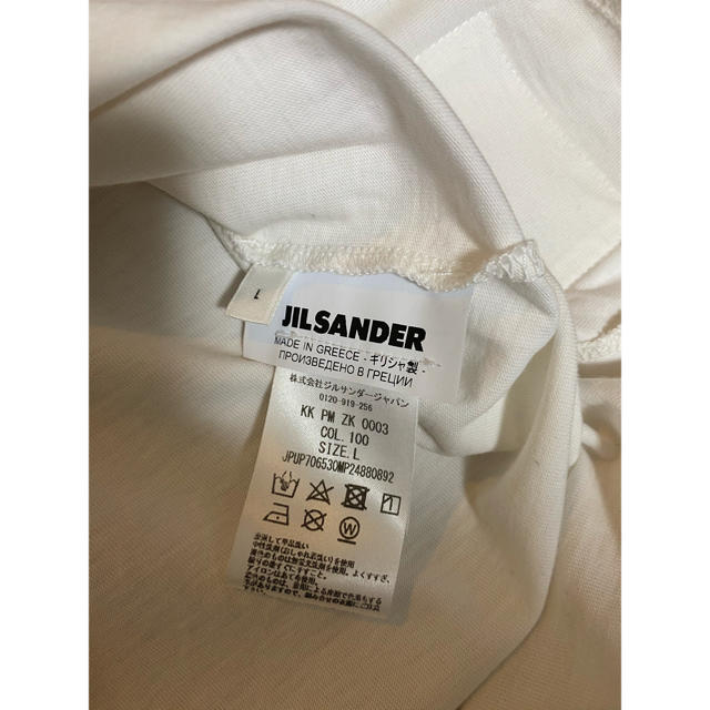 国内正規　JIL SANDER Tシャツ Lサイズ　ジルサンダー　3枚パック