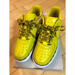 ナイキ(NIKE)の花鳥風月様 専用 NIKE エアフォースワン イエロー(スニーカー)