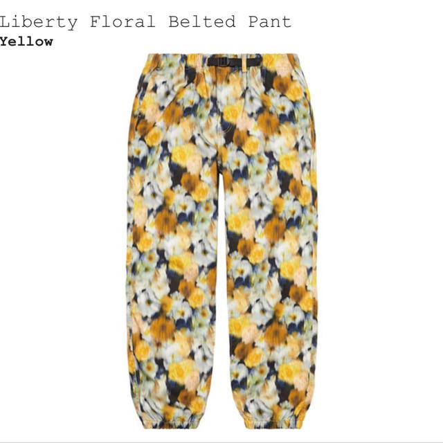 supreme Liberty Floral Belted Pant  M