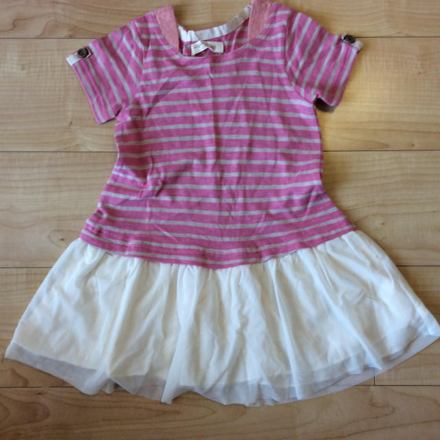 ワンピース(90cm) キッズ/ベビー/マタニティのキッズ服女の子用(90cm~)(ワンピース)の商品写真