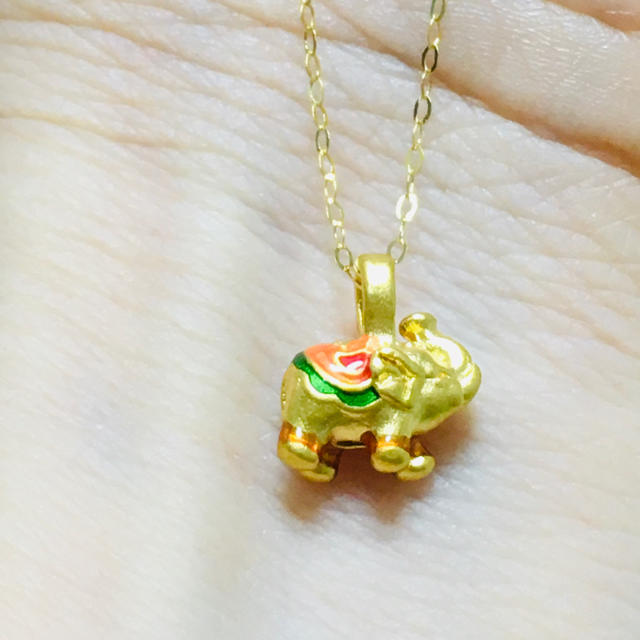 ネックレス K18 ネックレス 象デザイン - husnususlu.com