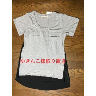 ルカ(LUCA)のルカの異素材Tシャツ(Tシャツ(半袖/袖なし))