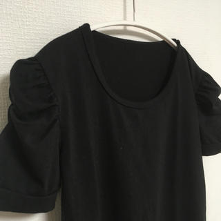 Tシャツ　レディース　黒(Tシャツ(半袖/袖なし))