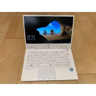 エヌイーシー(NEC)のCMT様専用　NEC ノートPC NM550/KAW  軽量 ジャンク(ノートPC)