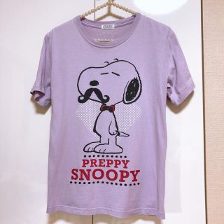 ピーナッツ(PEANUTS)のスヌーピーTシャツ レディースSサイズ(Tシャツ(半袖/袖なし))