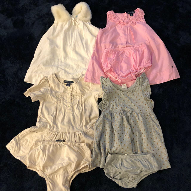 babyGAP(ベビーギャップ)の女の子80ベビー服　まとめ売り＋水着 キッズ/ベビー/マタニティのベビー服(~85cm)(その他)の商品写真