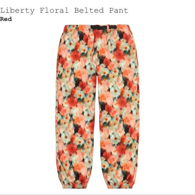 supreme Liberty Froral Belted Pant m