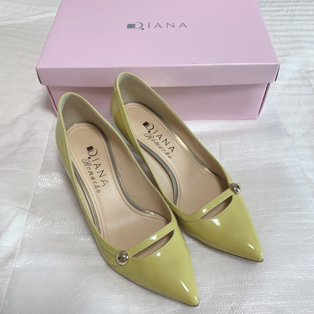 DIANA(ダイアナ)の美品:フレグランスカラーパンプス レディースの靴/シューズ(ハイヒール/パンプス)の商品写真