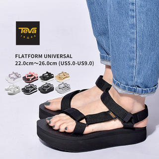 テバ(Teva)の値下げ中！早い者勝ち！　TEVA 厚底　24センチ(サンダル)