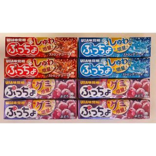 ユーハミカクトウ(UHA味覚糖)のぷっちょ　キャンディ　UHA味覚糖　8本セット(菓子/デザート)