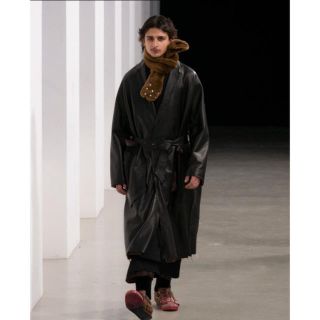 ヨウジヤマモト(Yohji Yamamoto)のサルバム　最終値下げ　19AWSHEEPレザーコート(レザージャケット)