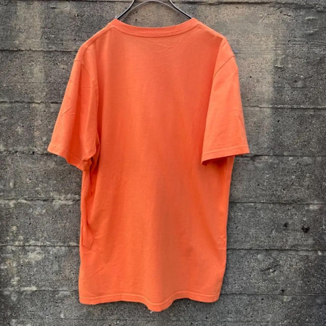 carhartt(カーハート)のCARHARTT カーハート ポケットTシャツ 古着 オレンジ ストリート メンズのトップス(Tシャツ/カットソー(半袖/袖なし))の商品写真