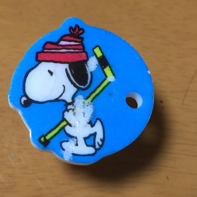 SNOOPY(スヌーピー)のビンテージ　昭和レトロ　トンボ　TOMBOW JAPAN スヌーピー　画鋲 エンタメ/ホビーのコレクション(その他)の商品写真