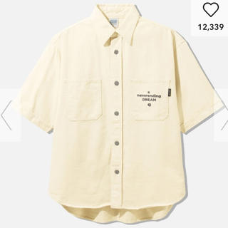 デニムワークシャツ(5分袖)STUDIO SEVEN(シャツ)