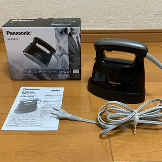 パナソニック(Panasonic)のPanasonic 衣類スチーマー NI-FS470-K(アイロン)