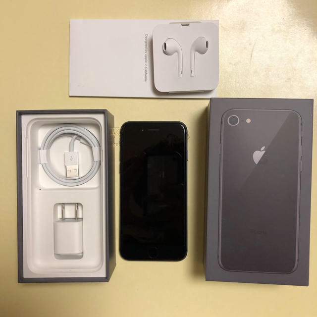 iPhone8 Space Gray 64 GB Softbank