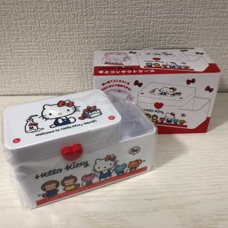 ハローキティ(ハローキティ)の★新品未使用品★ キティちゃん　卓上ケース　小物入れ(ケース/ボックス)