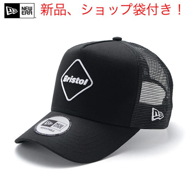 F.C.R.B.(エフシーアールビー)の新品 FCRB NEWERA メッシュキャップ 黒 BLACK メンズの帽子(キャップ)の商品写真