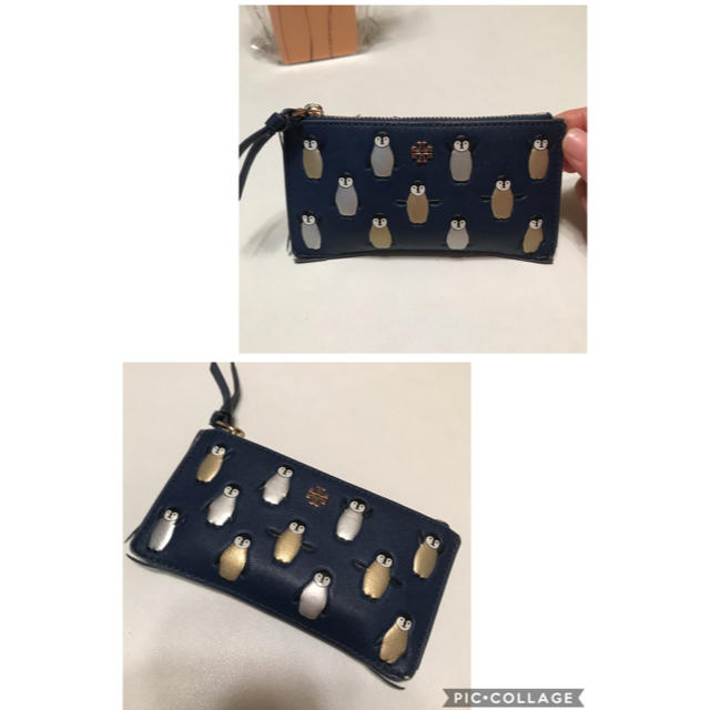 Tory Burch(トリーバーチ)のトリーバーチ  ペンギンのパスケース　お財布　小銭入れ レディースのファッション小物(名刺入れ/定期入れ)の商品写真