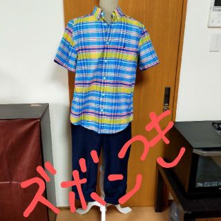 ラルフローレン(Ralph Lauren)のラルフローレンRalph Laurenシャツ　メンズ　カジュアル　チェック　青　(シャツ)