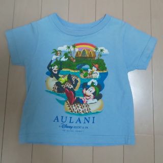 ジャンク品 80サイズ前後 アウラニディズニーTシャツ (Ｔシャツ)