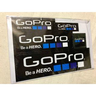 ゴープロ(GoPro)のGoPro ステッカー 9ピース【未使用品】(ビデオカメラ)